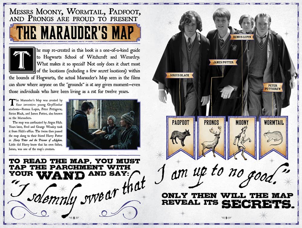 Harry Potter: Marauder's Map Guide To Hogwarts