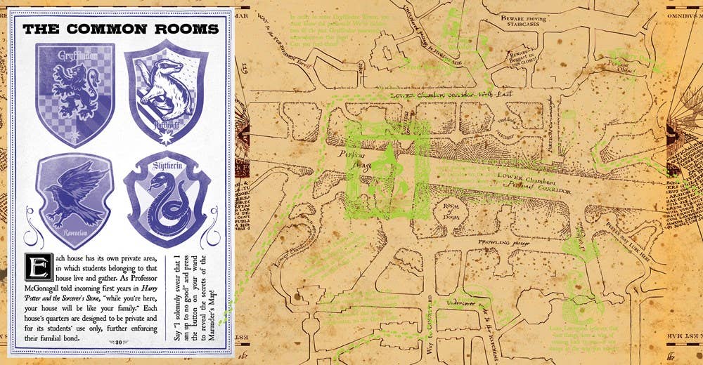 Harry Potter: Marauder's Map Guide To Hogwarts