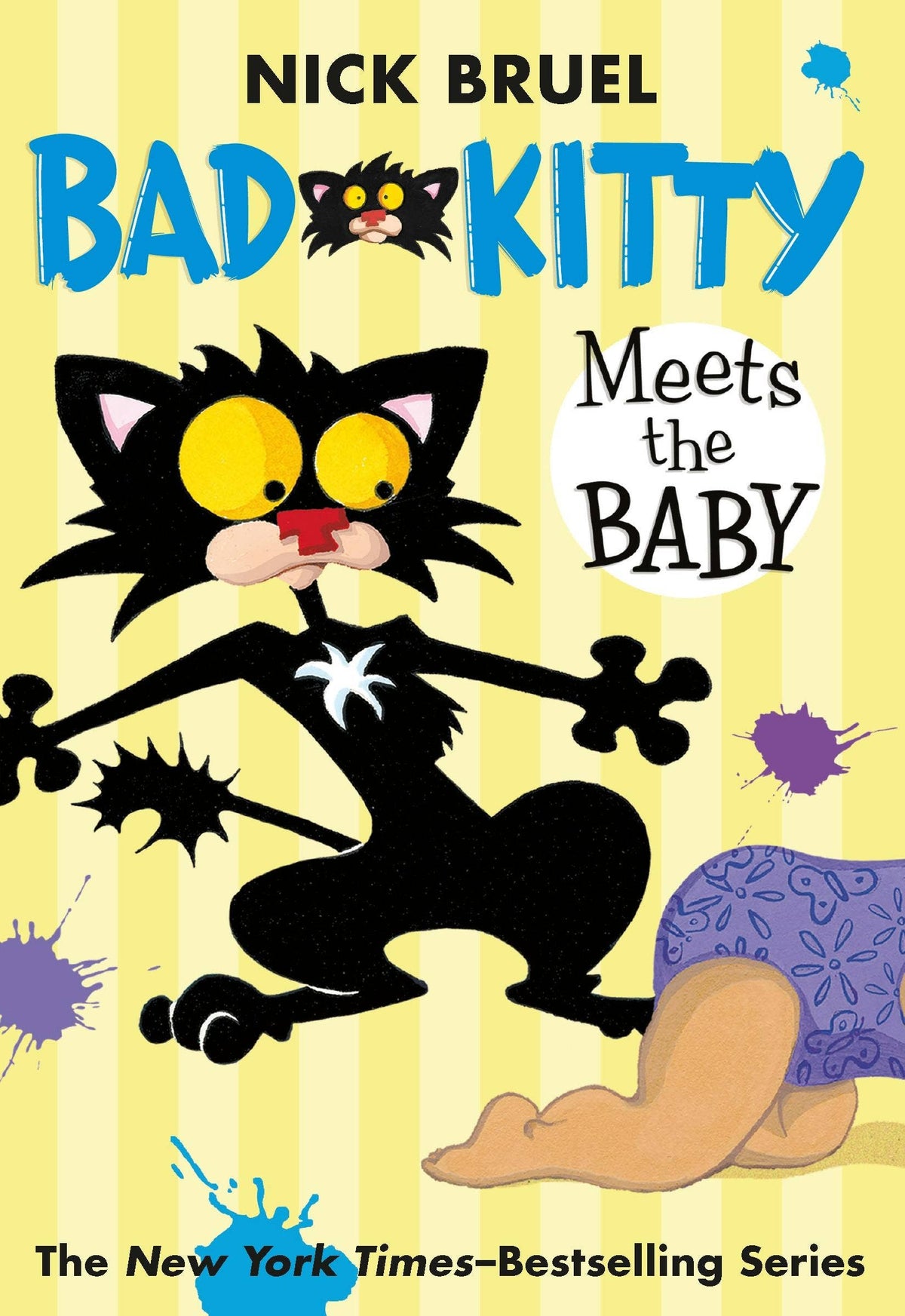 Bad Kitty Meets The Baby (Pbk B&W)
