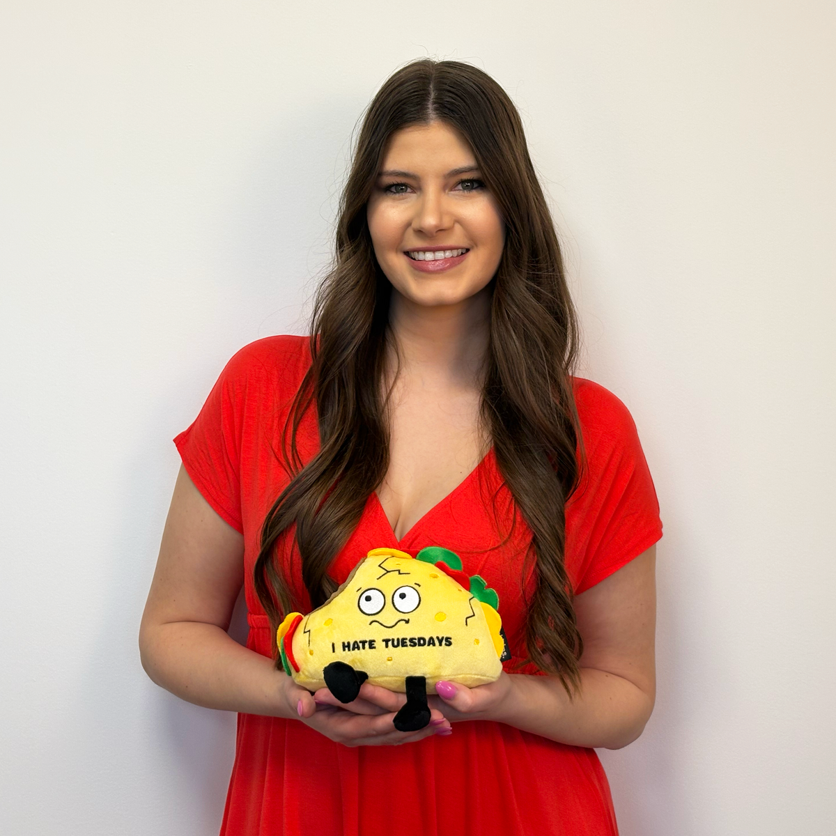 "I Hate Tuesdays" Taco Plush
