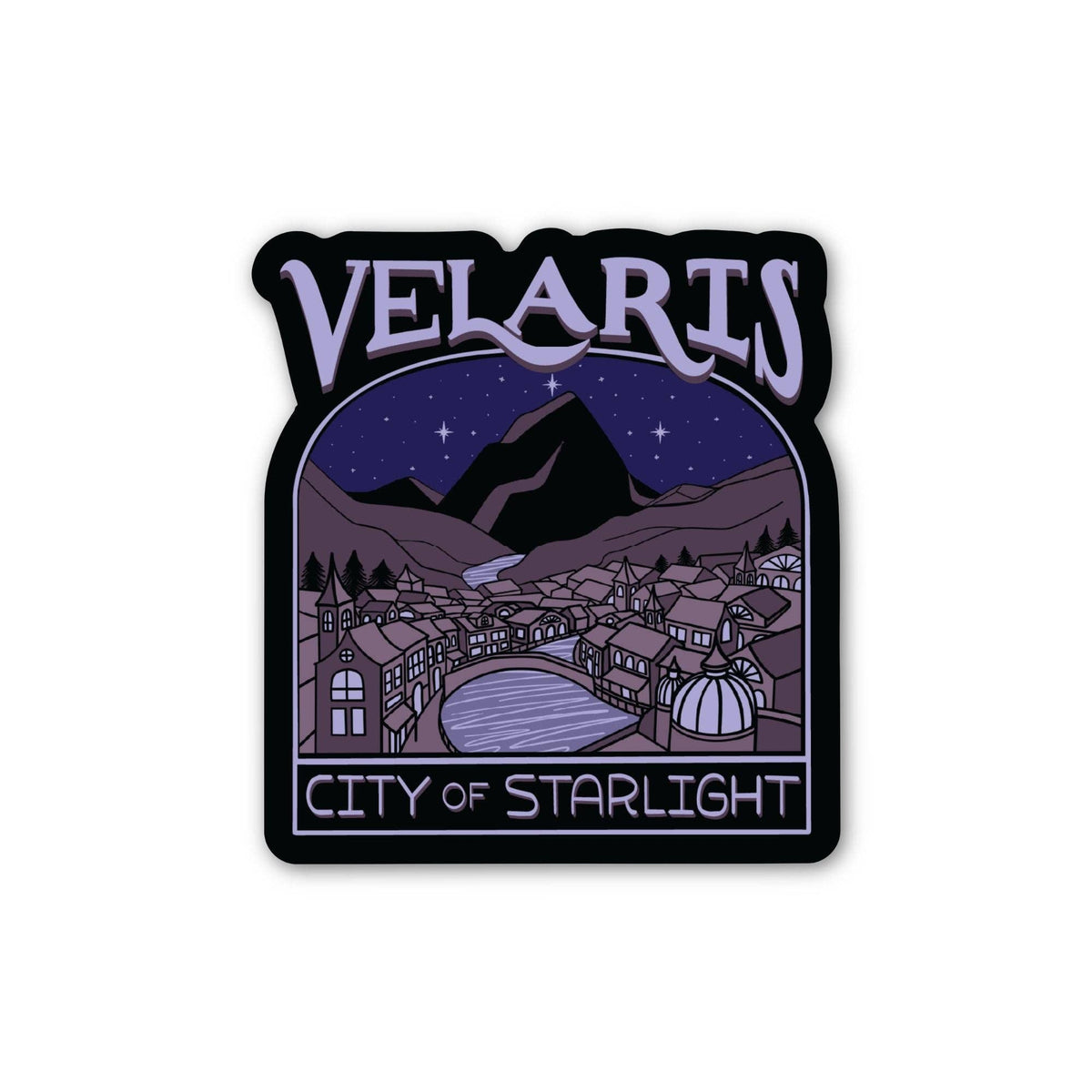 Velaris City of Starlight Sticker | ACOTAR
